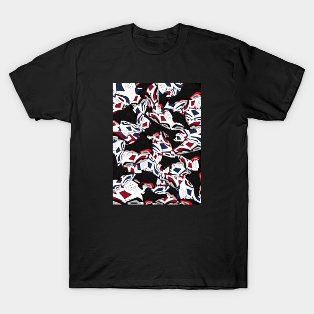 J6 Pattern T-Shirt by Tee4daily